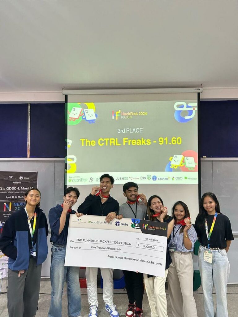 UP Manila Computer Science Students win 2nd runner-up in HackFest 2024