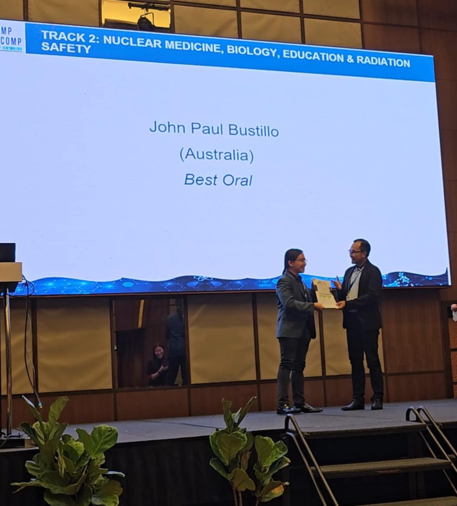 Asst. Prof. Bustillo Wins Best Oral Presentation in Malaysia