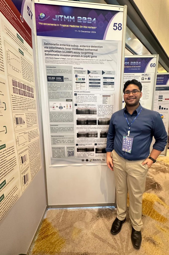 BS Biochemistry Alumnus Wins Best Poster Award in Bangkok