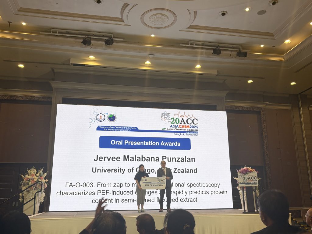 Asst. Prof. Punzalan Wins Best Oral Presentation Award at the 20th Asian Chemical Congress
