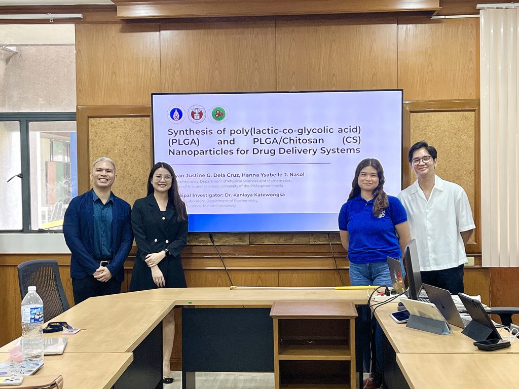Five BS Biochemistry Students Complete Internships in Malaysia and Thailand Through UP OIL Funding