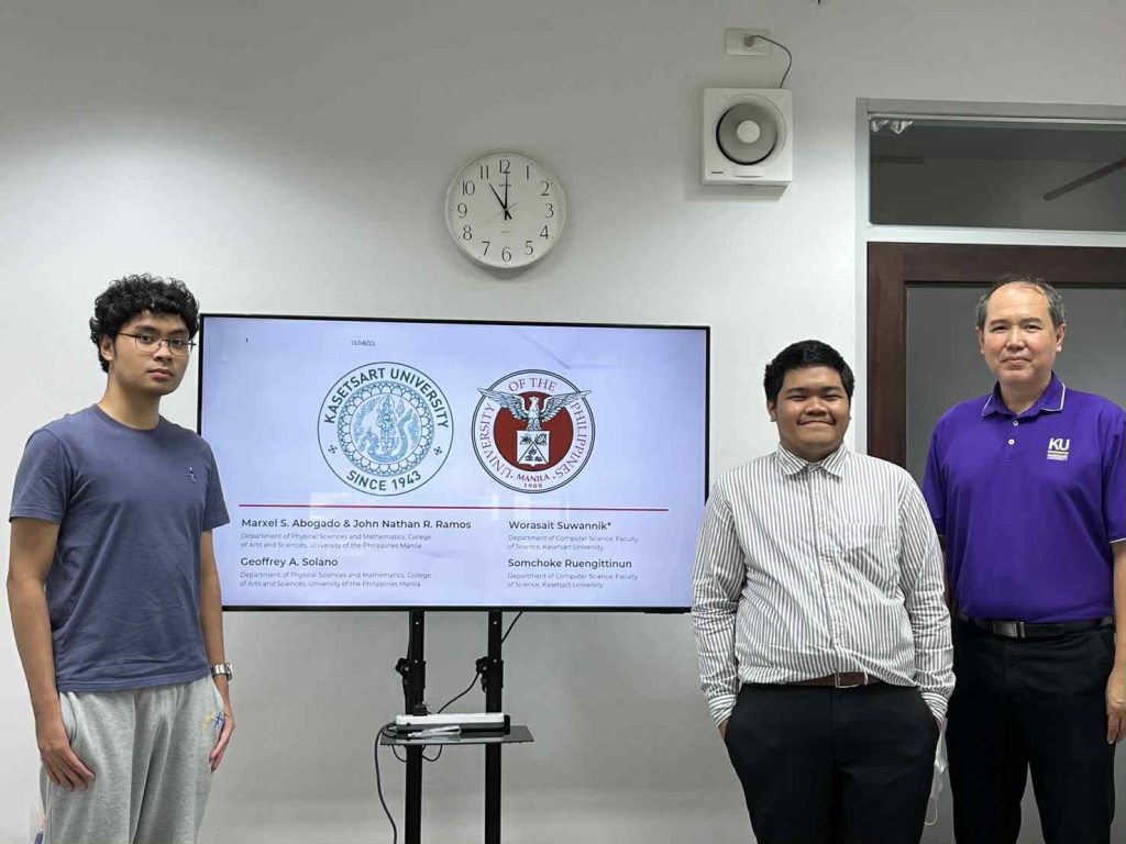 Two BS Computer Science Students Complete Internship In Thailand