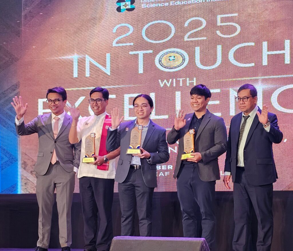 Dr. Bustillo Receives DOST-SEI Award