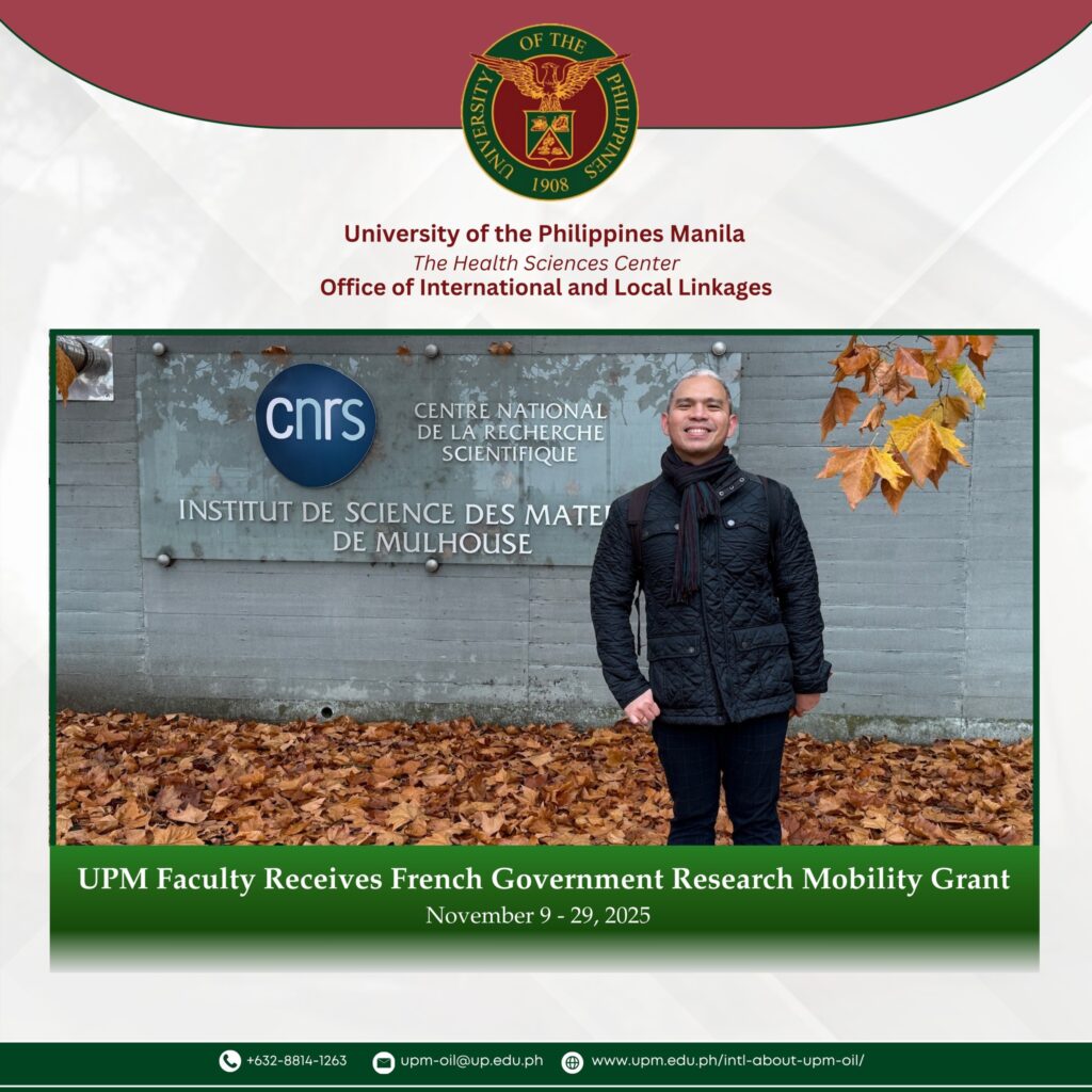 DPSM Faculty Receives Government Research Mobility Grant