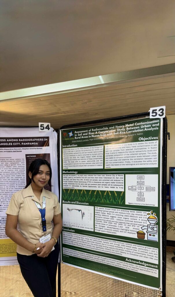 BS Applied Physics Student Wins Best Poster Award