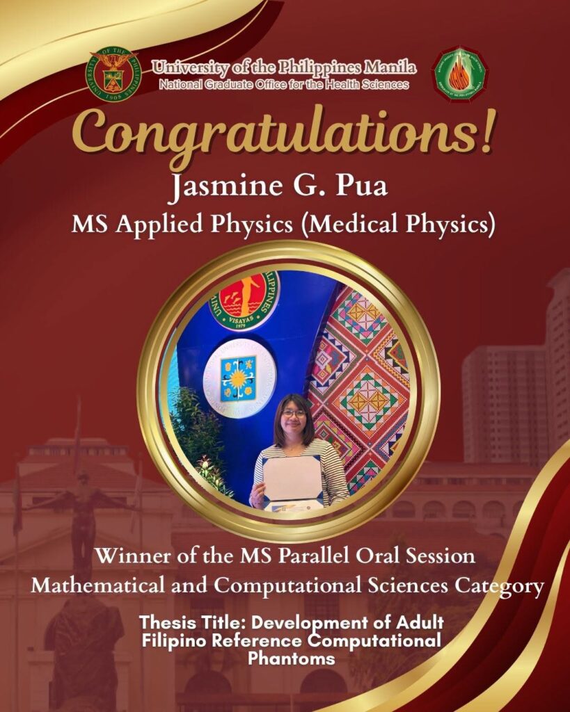 MS Applied Physics Student Wins Best Oral Session at the 14th ASTHRDP Scholars Conference