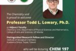 Thumbnail for the post titled: Prof. Todd Lowary is BS Biochemistry Program’s Adjunct Professor for the 4th Consecutive Year