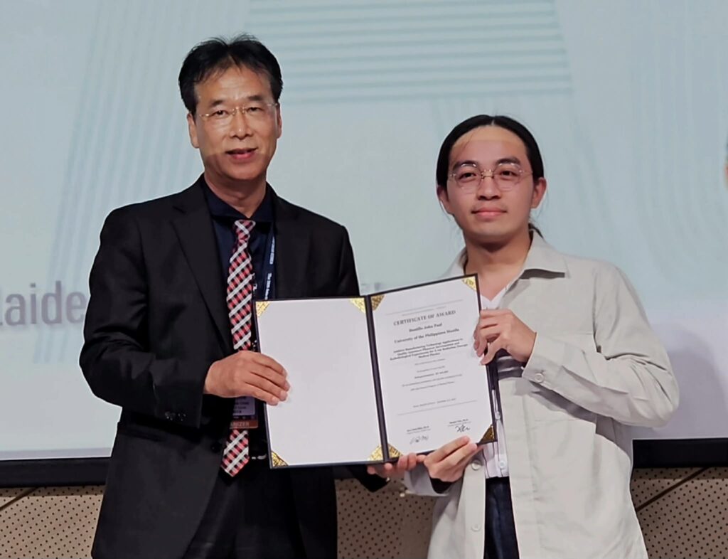 Dr. Bustillo Wins Best Oral Presentation Award in South Korea